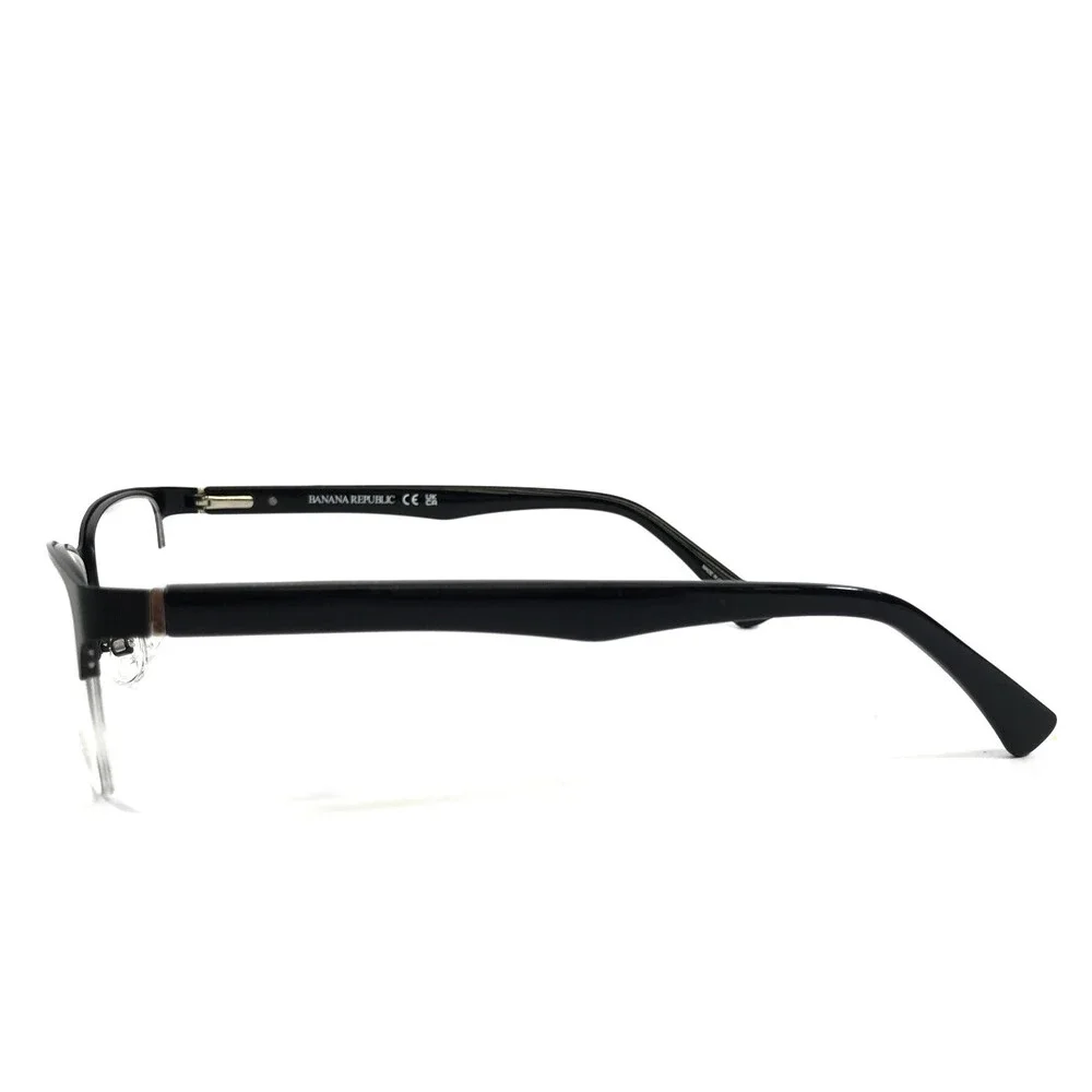 Banana Republic Eyeglasses Frames ANTON 003 Matte Black Rectangle 54-18-145